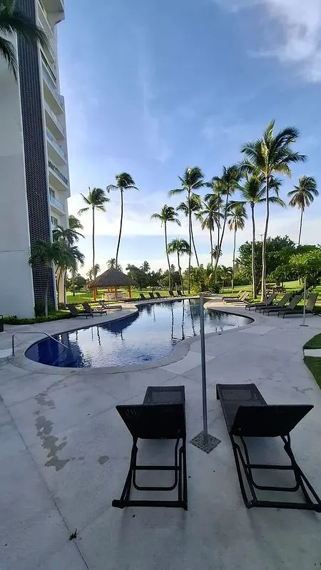 Loft remodelado con vista al golf en Azteca Princess — fotografía 3